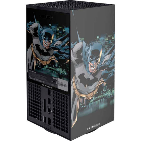 DC Comics Batman All Star Batman & Robin, The Boy Wonder Action Pose Art BY Jim Lee XBox Series X Digital Edition Console Skin
